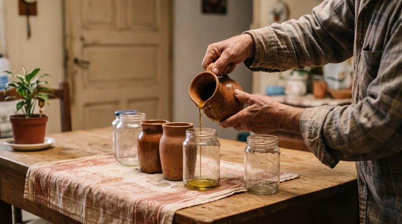 Mesa de casa en calma